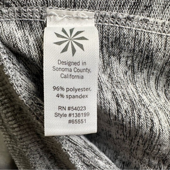 Athleta M Gray & Black Techie Sweat Pant Joggers - Picture 5 of 6